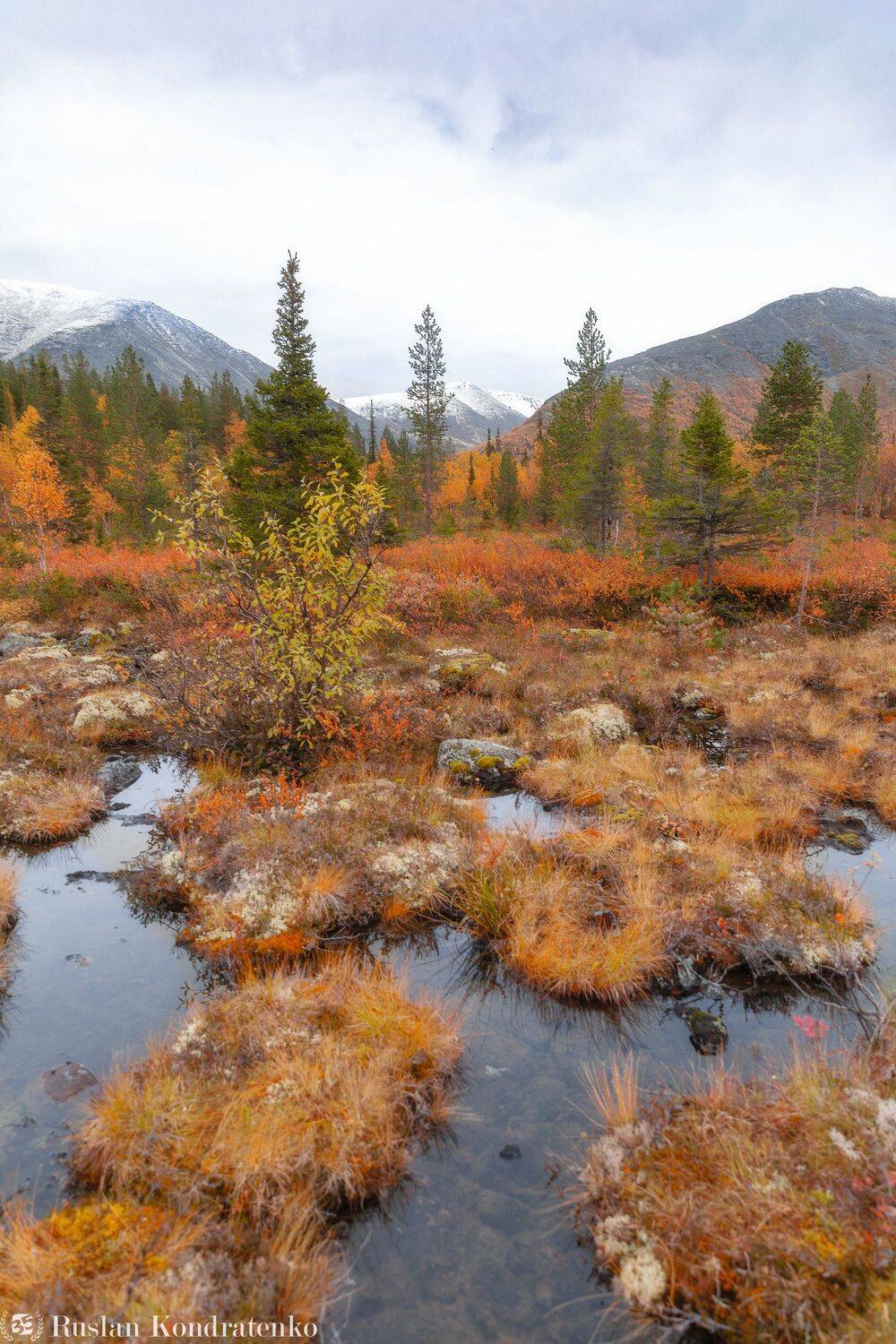 хибины, осень, озеро, кольский полуостров, горы, кольский, Кондратенко Руслан