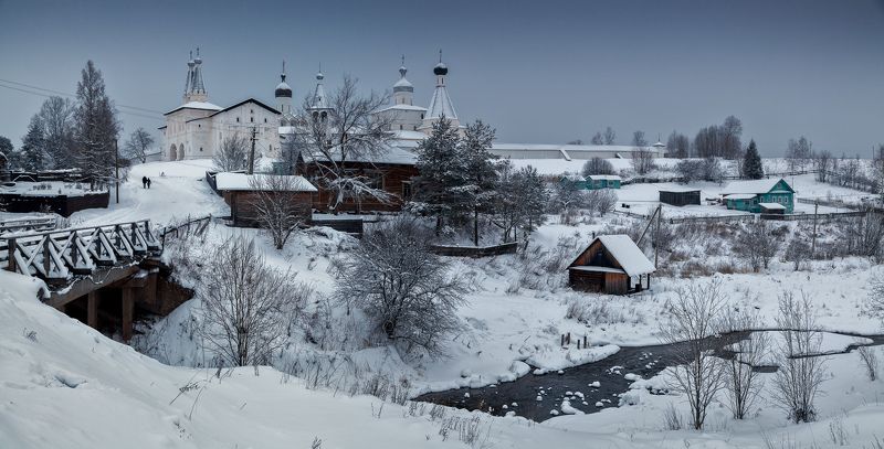 ферапонтово, зима, вечер Ферапонтово. День, вечер и ночь фото превью