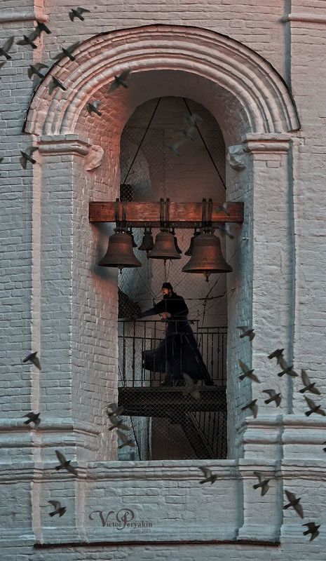 на вечернюю службу... фото превью