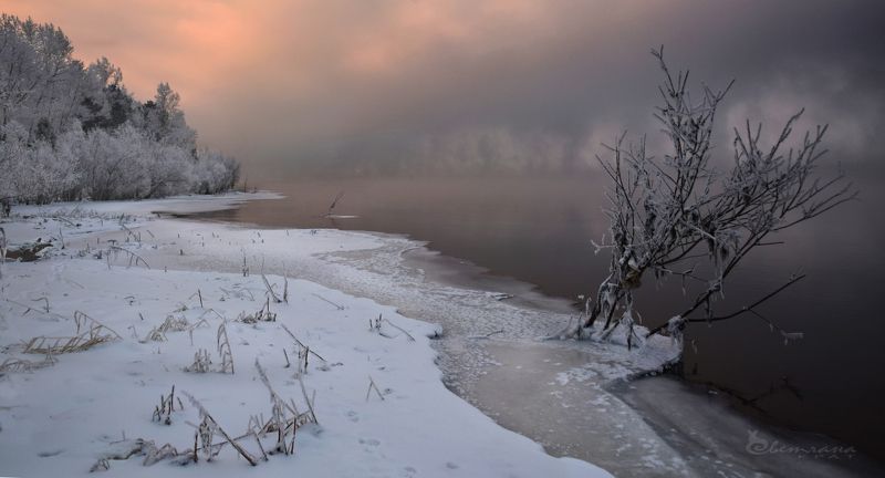 Холодный рассвет фото превью