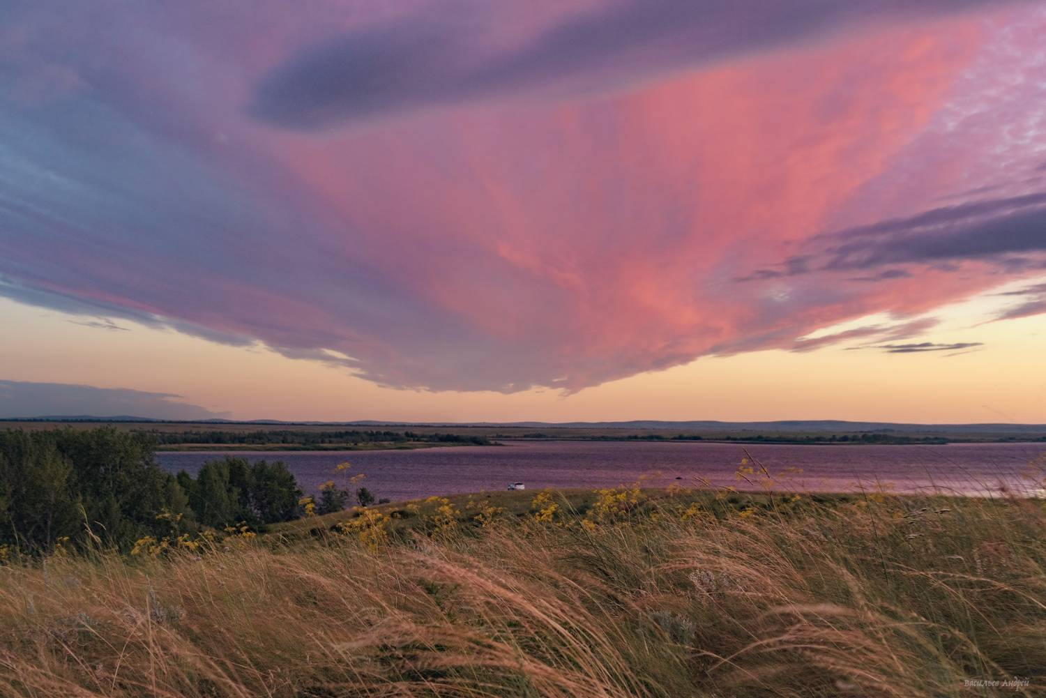 вечер, ириклинское водохранилище, оренбургская область, Vasilyev Andrey