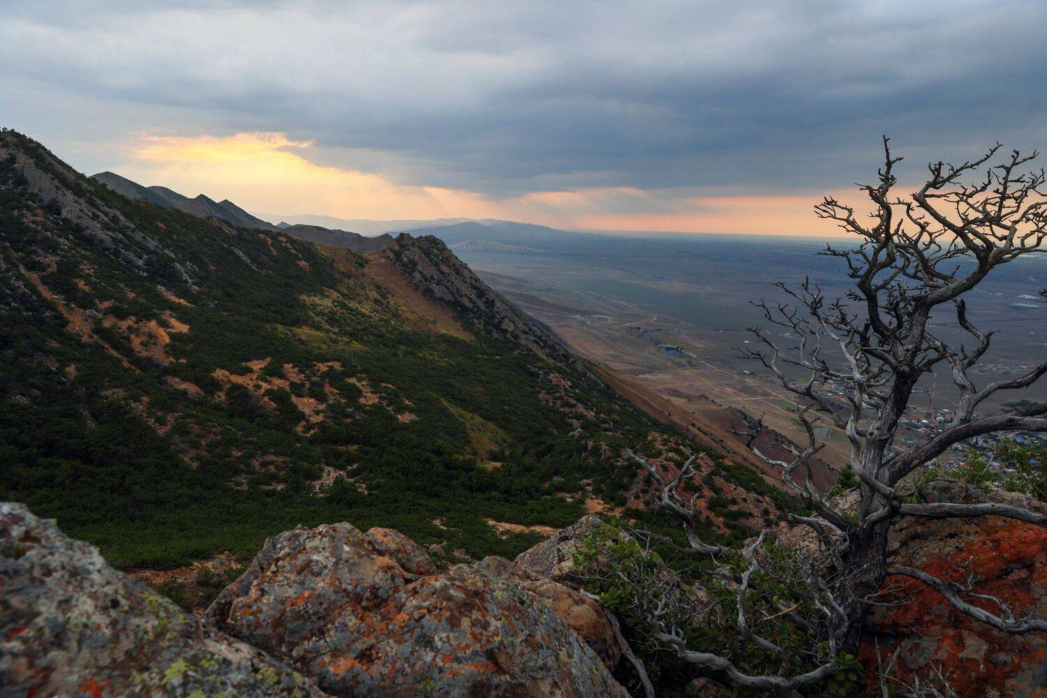 горы,пейзаж,осень,закат,дагестан,, Magov Marat