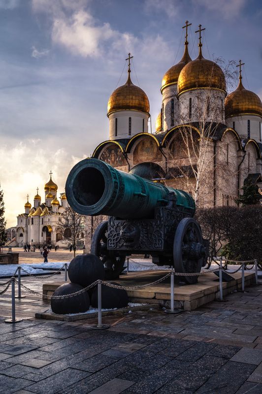 архитектура, город, москва, царь-пушка *** фото превью