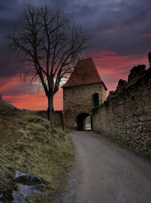 чехия, замок, зима, весна, лето, осень Про замки Чехии и времена года. фото превью