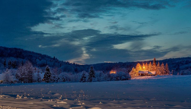 Пред-предновогодние сумерки фото превью