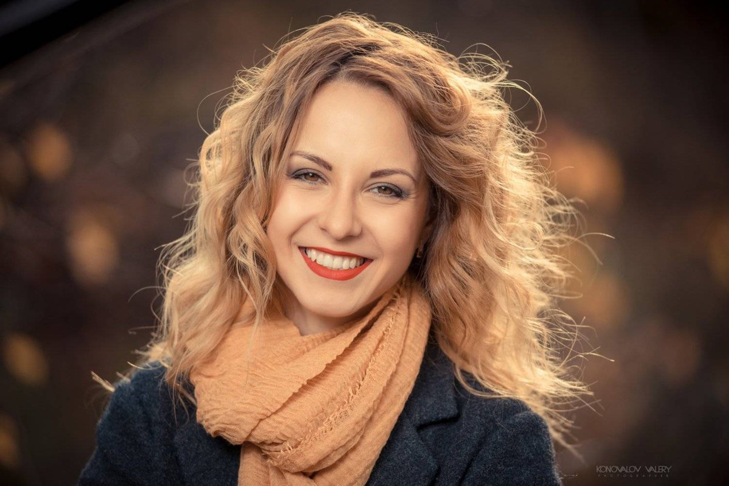 Красивая девушка, Красота, Осень, Свет, Валерий Коновалов