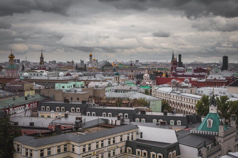 МДМ, Москва Вид со смотровой МДМ фото превью