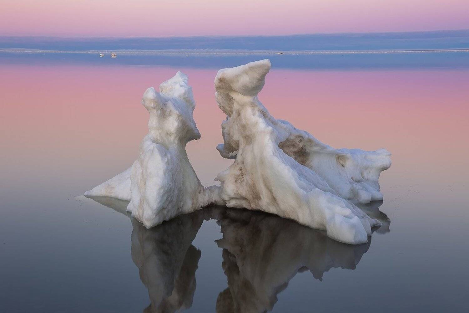 море лаптевых, арктика, красноярский край, льдина, стамуха, ночь, Кирилл Уютнов