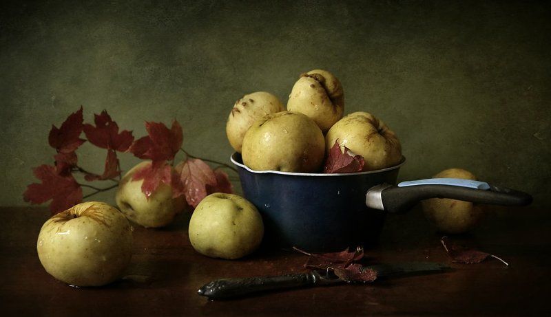 яблочная осень фото превью