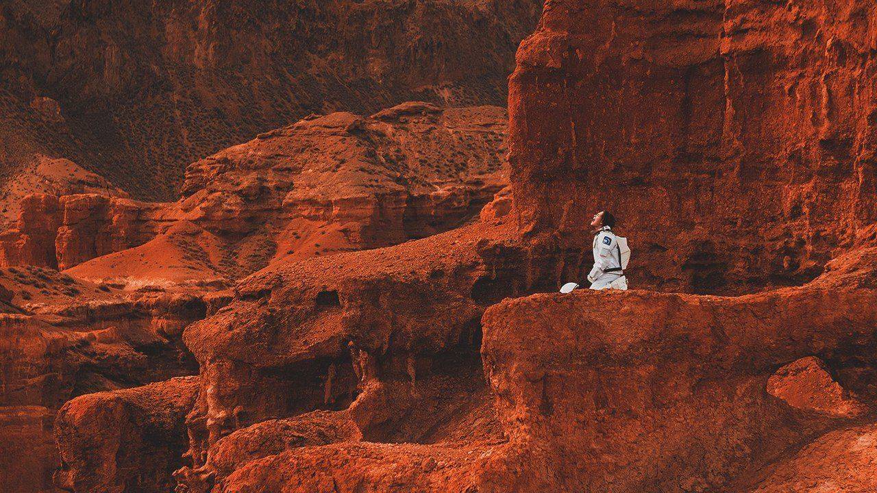 foto, photografer, space, mars, planet, скафандр, модель, девушка, фантастика, космос, красная планета, nikon, Зуфар Валиев