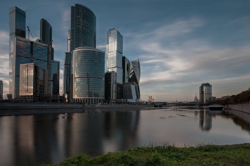 Москва, Москва-сити Растущий город фото превью