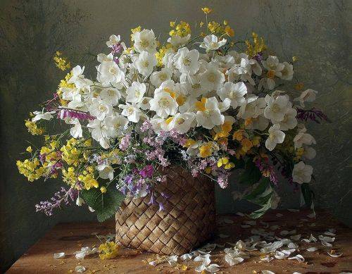 Разбросало лето свои краски