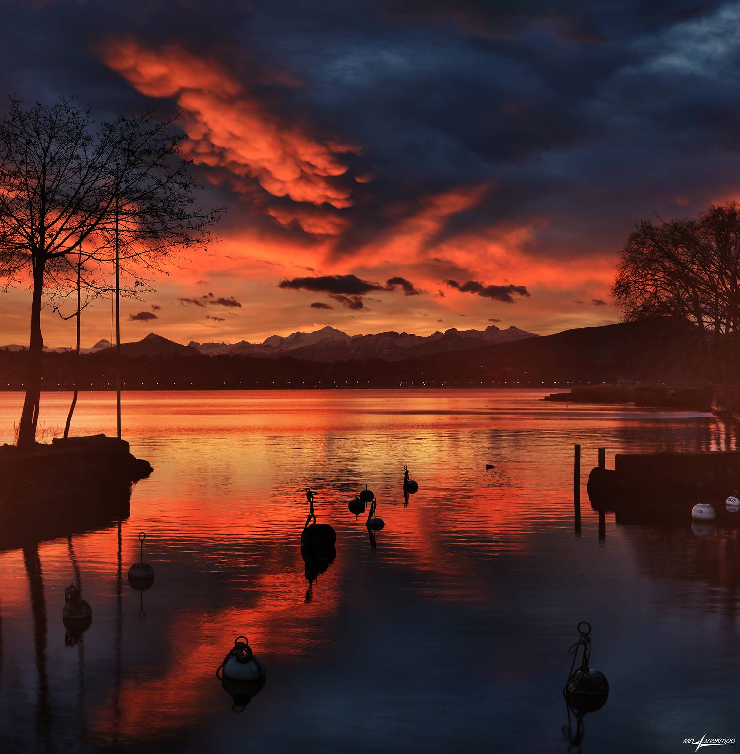 swiss,швейцария,зима,горы,утро,geneva, Матвеев Николай