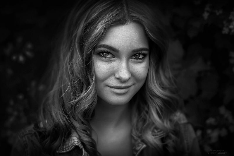 portrait, beauty, girl, model, eyes, woman, female, glamour, style, fashion, face, black and white, monochrome, light Tanya фото превью