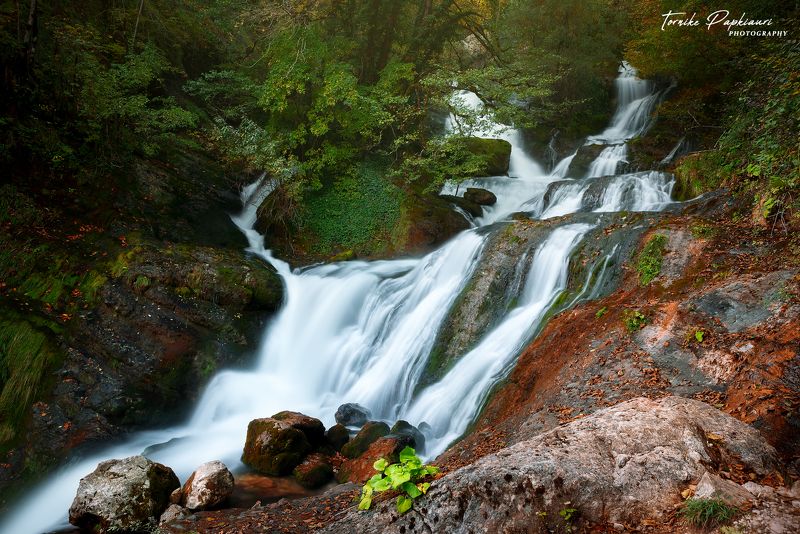 landscape, georgia, waterfalls Rachxa фото превью