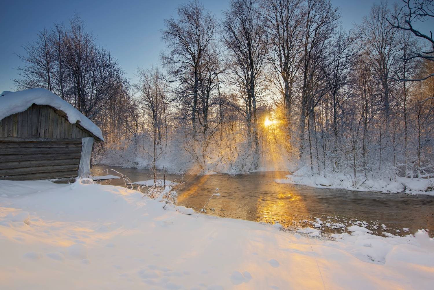 кажма, кажемка, зима, снег, мороз, Шишпанов Игорь