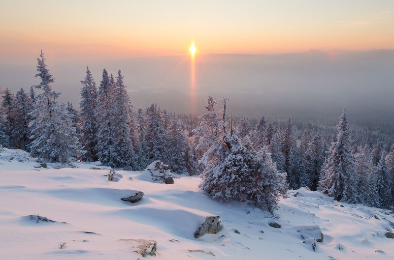 Таганай, Круглица рассвет на Круглице фото превью