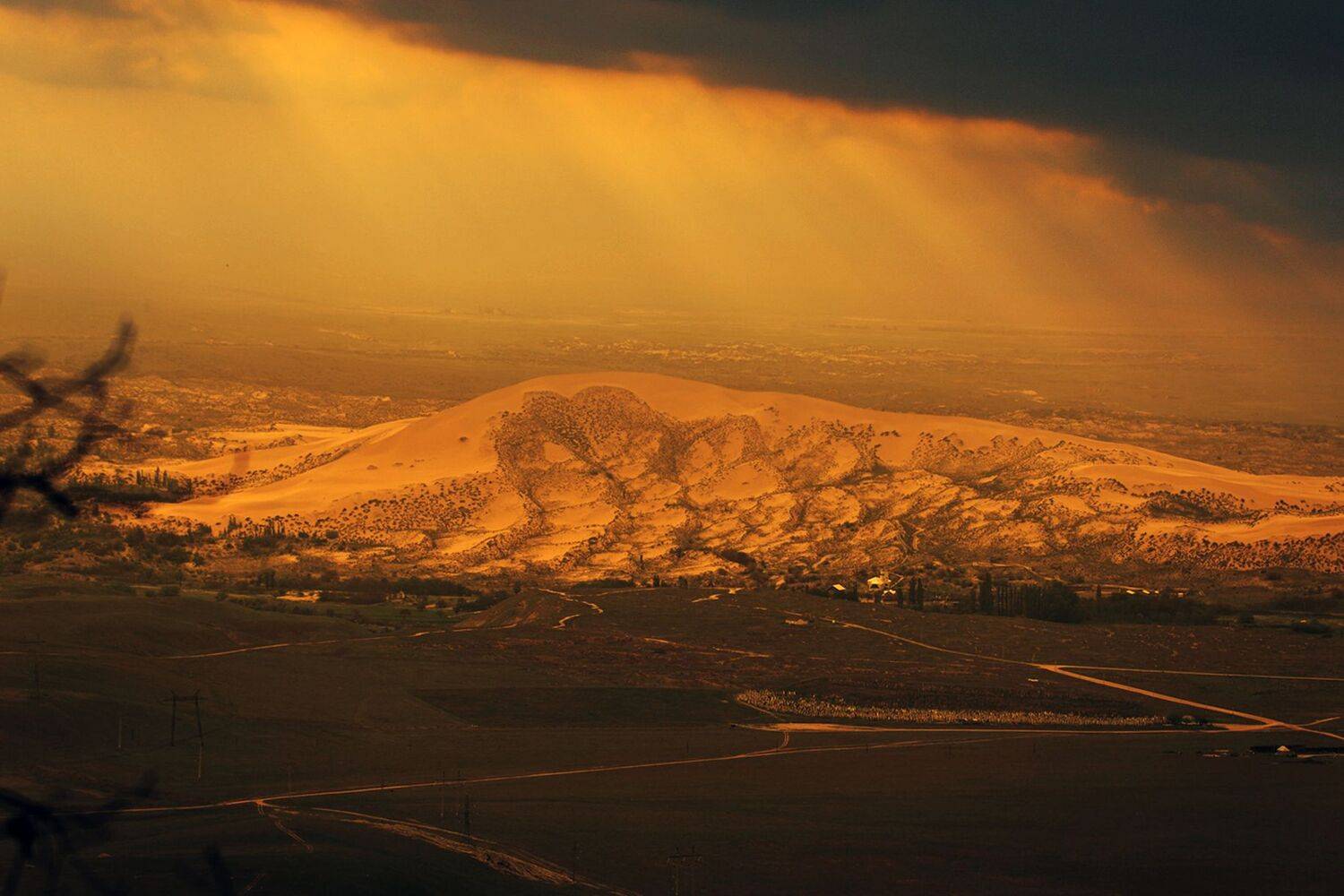 песок,гора,вечер,сары кум,дагестан,, Magov Marat