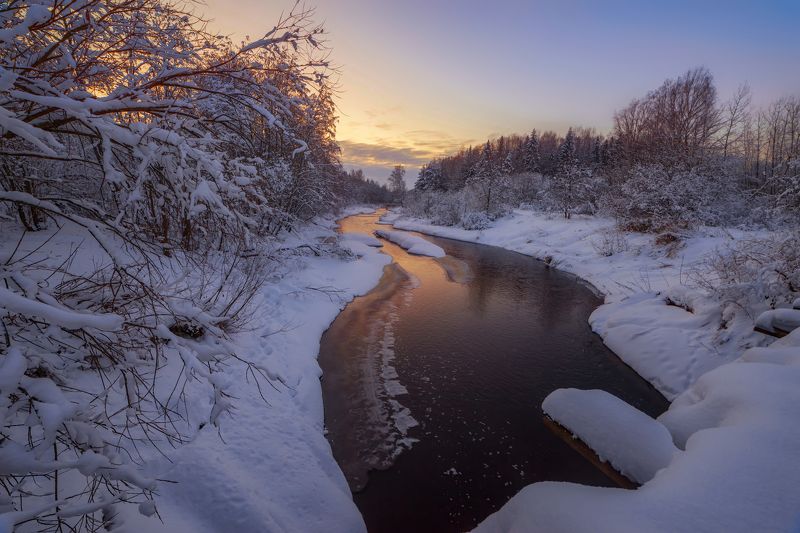 про мороз, Зимушку-зиму и не замерзшую речку фото превью