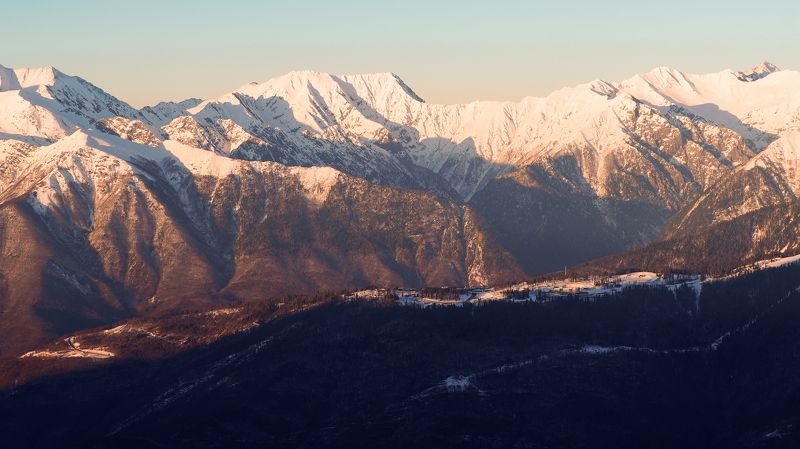 Игра вечернего света фото превью