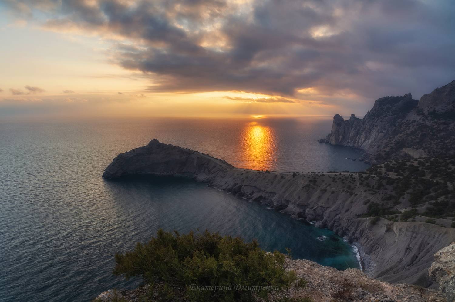 крым, закат, горы, новый свет, закат, море, пейзаж, судак, зима, crimea, landscape, Дмитренко Екатерина