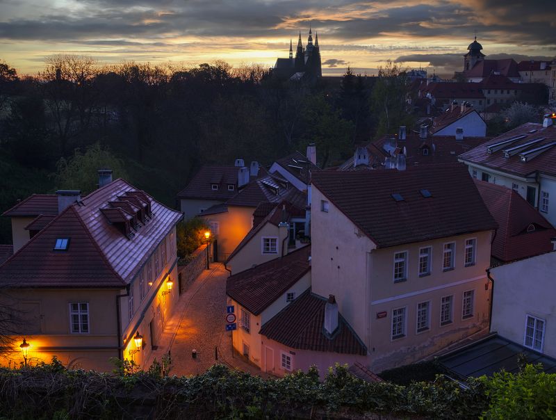 прага, рассвет Сказки пражского Монмартра. фото превью