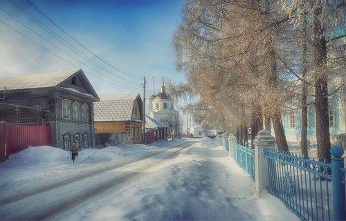 Морозный день в канун Рождества