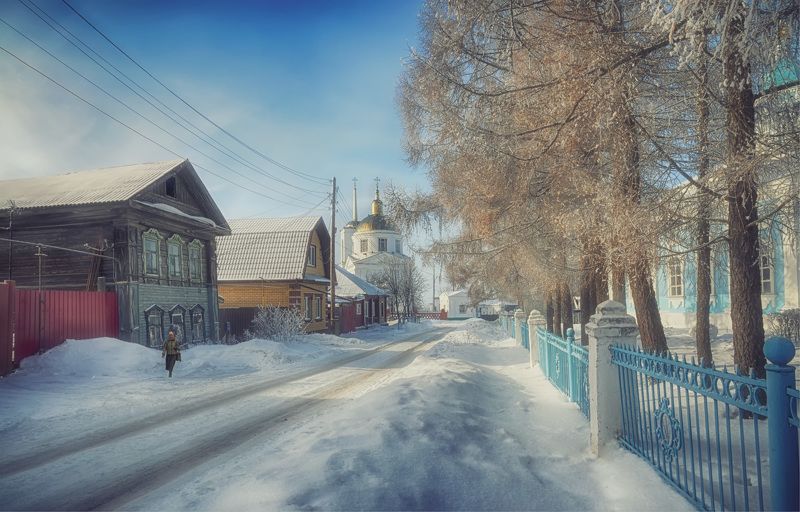 Морозный день в канун Рождества фото превью