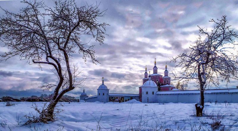 Зимнее утро фото превью