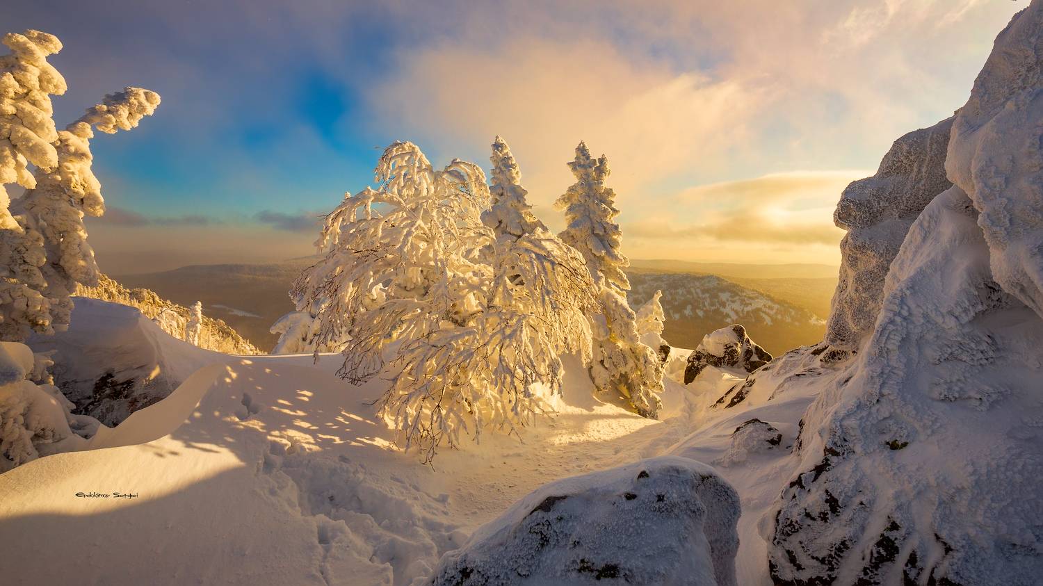 таганай, двуглавая сопка, урал., Евдокимов Сергей
