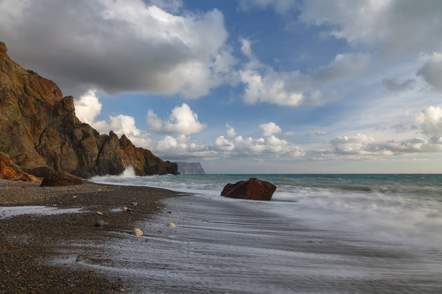 севастополь, фиолент, море, пляж., Владимир Дубинин