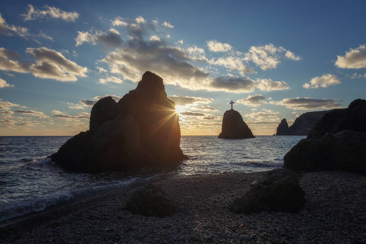 севастополь, фиолент, море, пляж., Владимир Дубинин