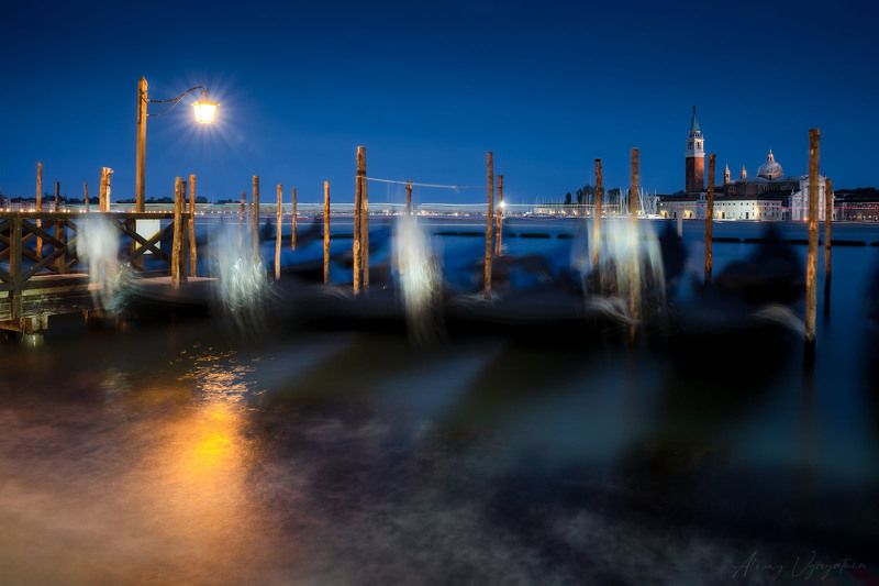 venice, urban, gondolas, water, italy, italian, outdoor, longexposure Frozen.. фото превью