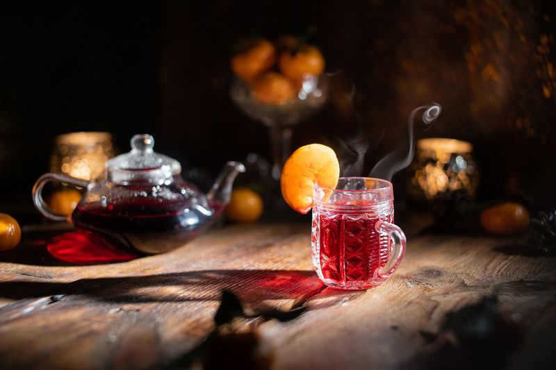 Натюрморт чай красный Чаю? фото превью