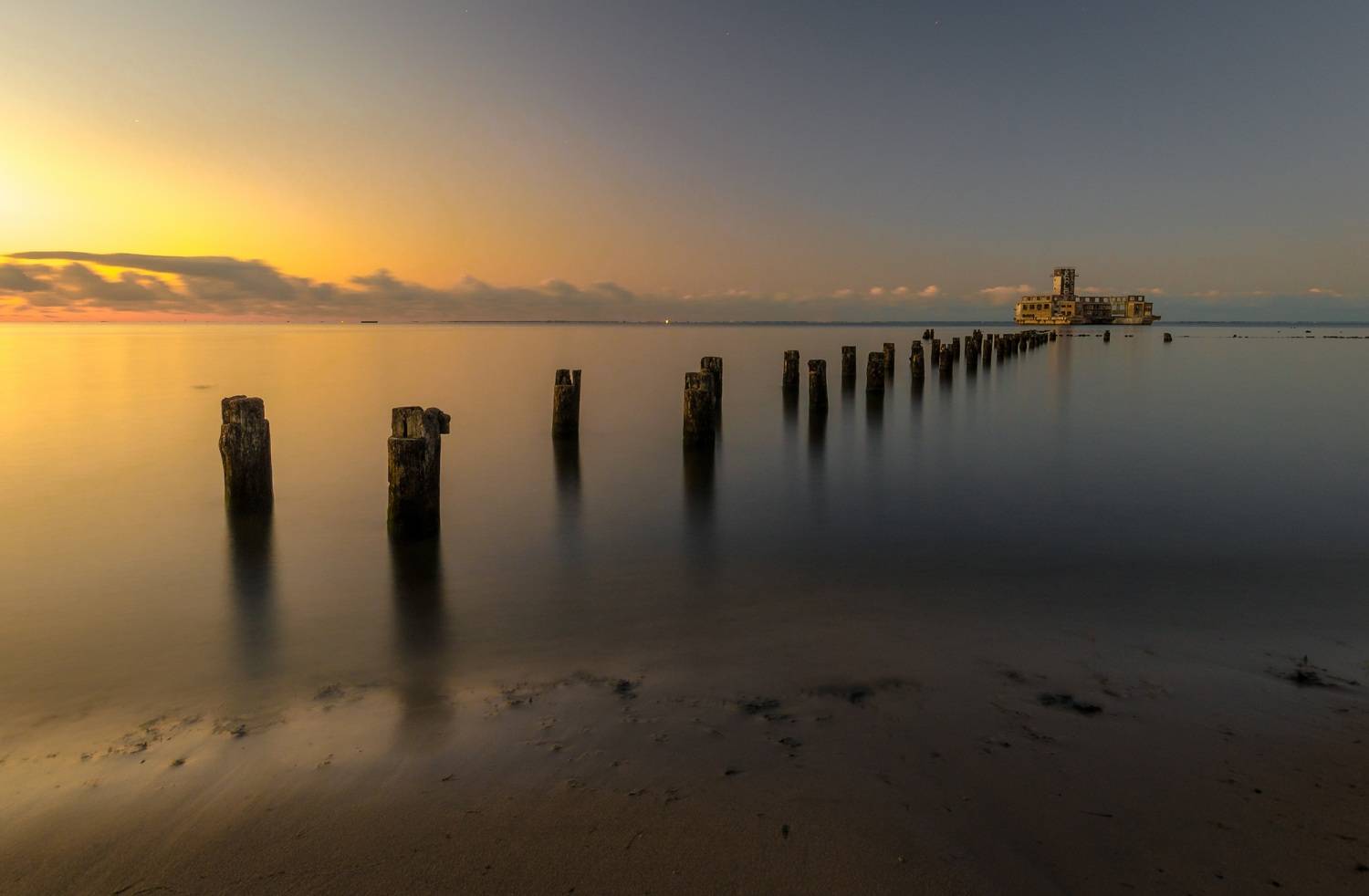 закат, sunset, sea, море, Alexey S