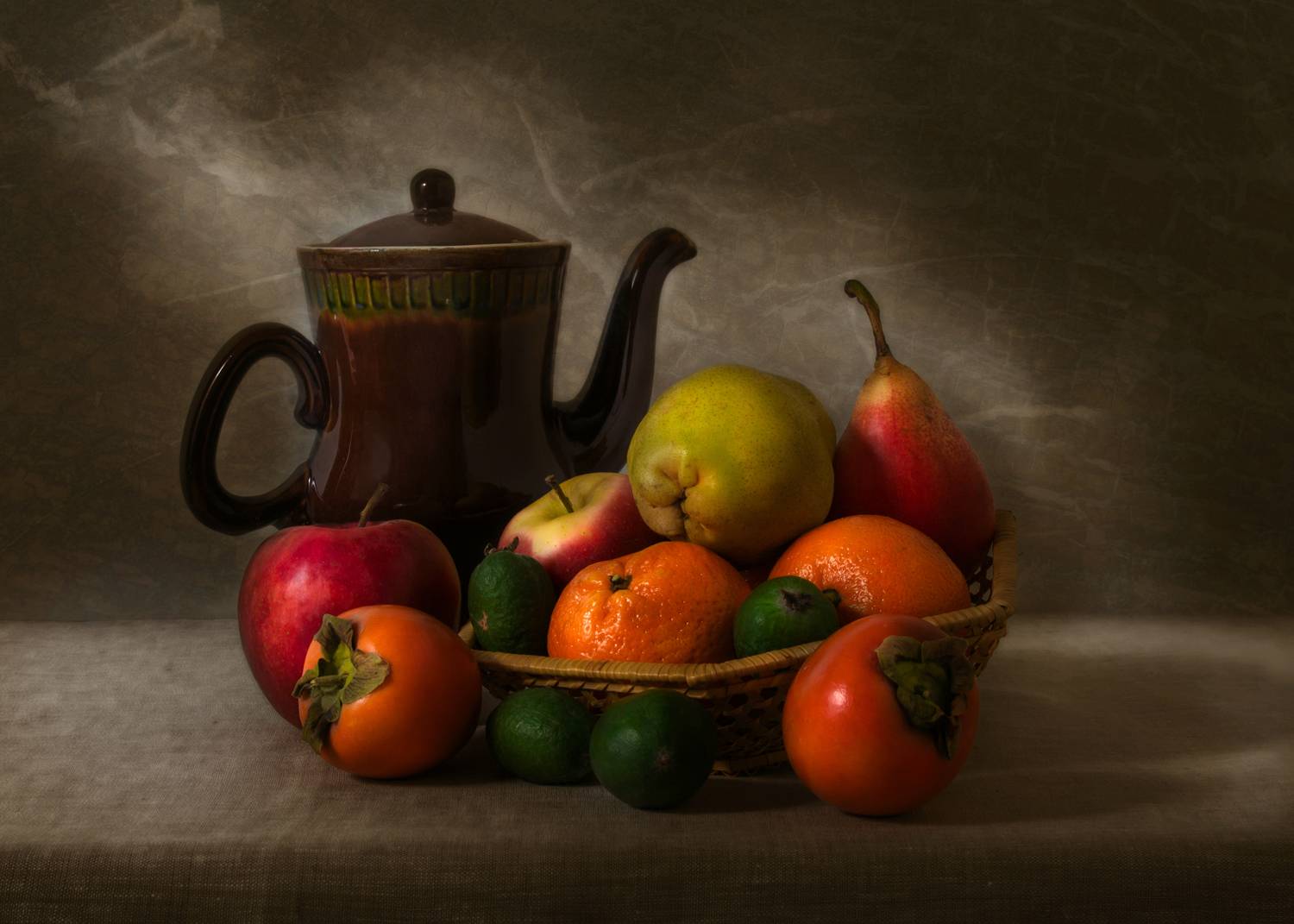 плоды фрукты кувшин, Сергей Алексеев