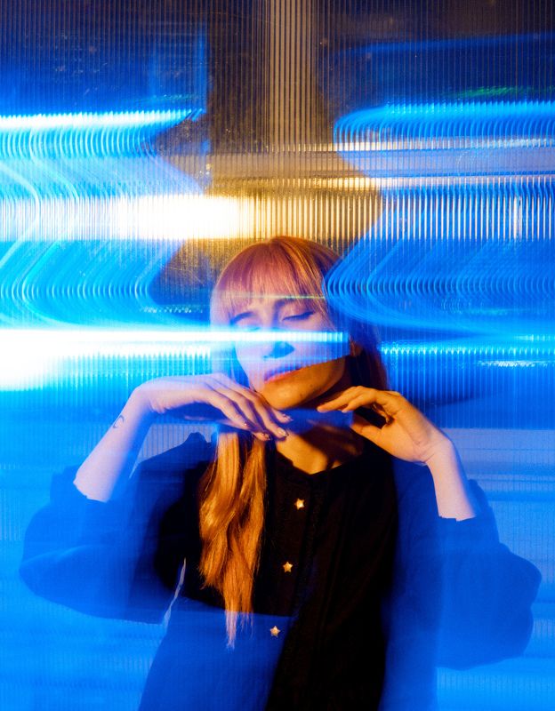 портрет, свет, блики Волны фото превью