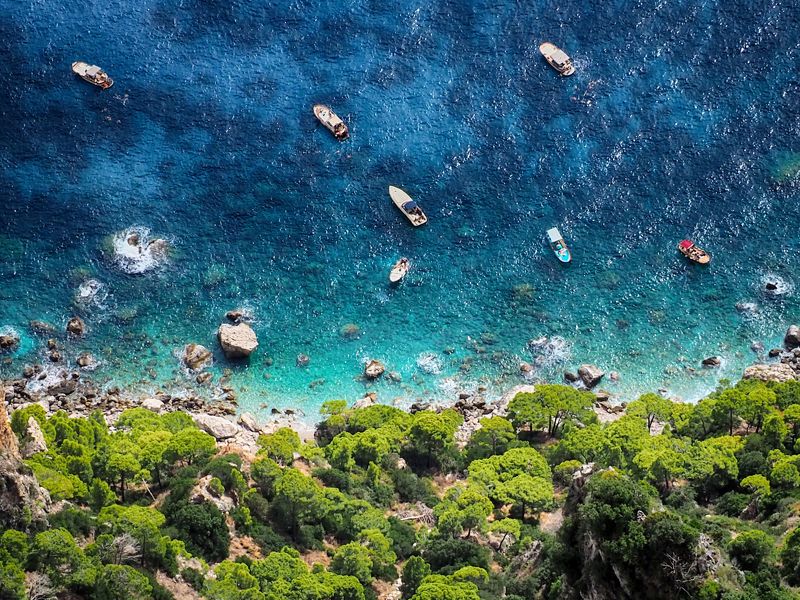 Blue and green фото превью