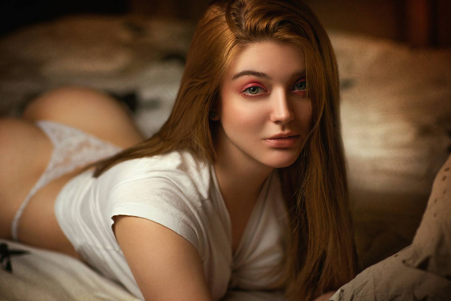 girl, model,hot, studio, portrait, black, light, young, Максимов Станислав