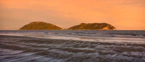 На берегу Сиамского залива (The Gulf of Thailand, Sam Roi Yot Beach)