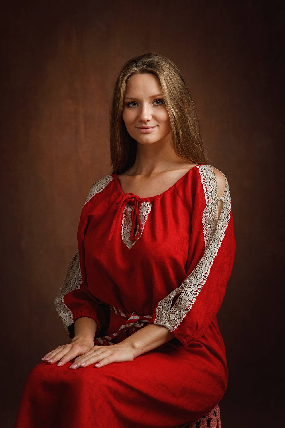 портрет, девушка, Сергеев Сергей