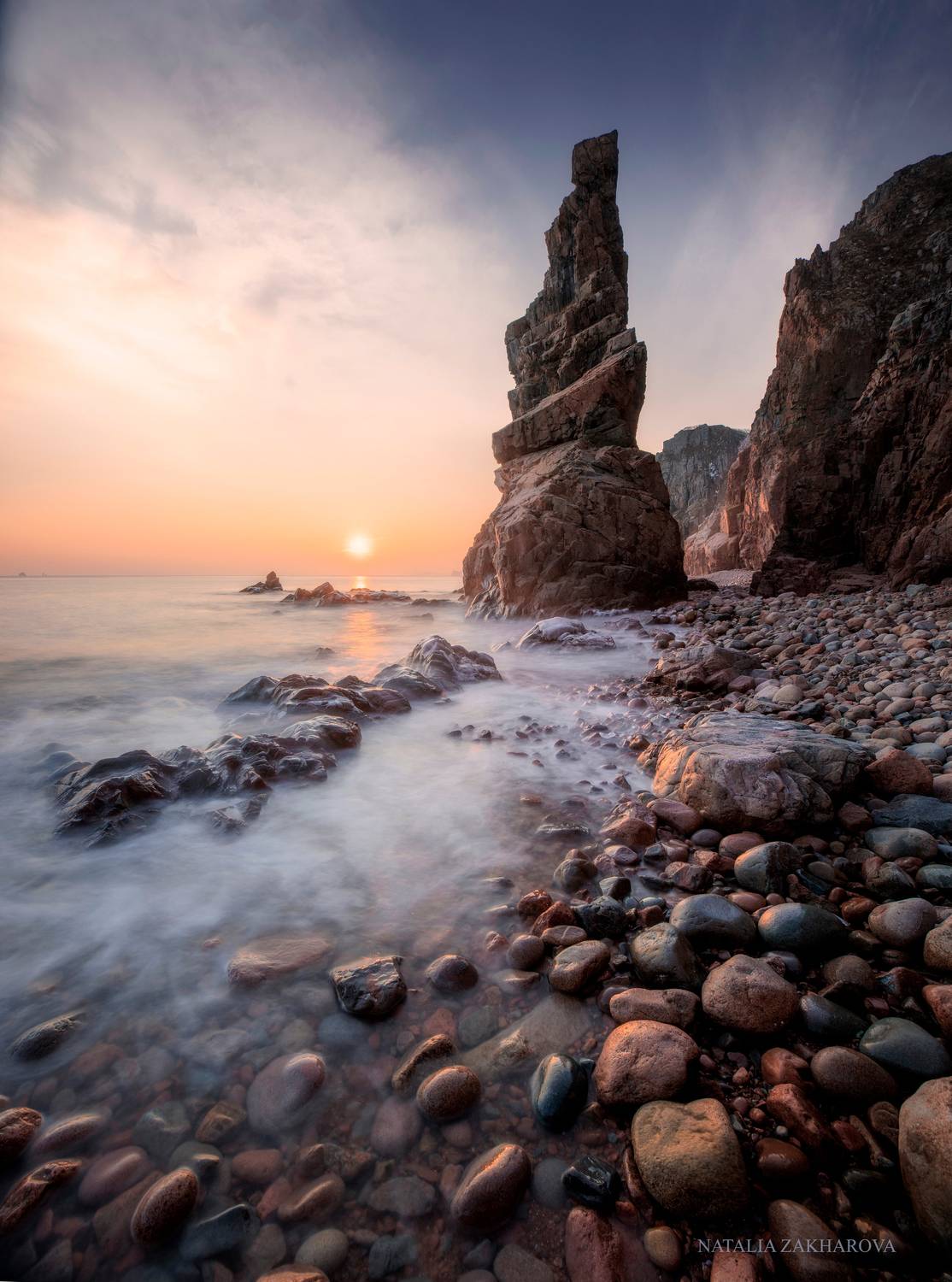 приморье, кекуры, остров шкота, приморский край, владивосток,, Захарова Наталья