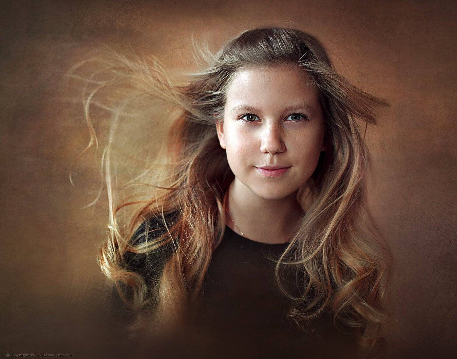 Девочка, Портрет, Svetlana Golicyna