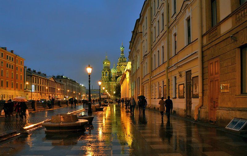 Дождливый Питер. фото превью