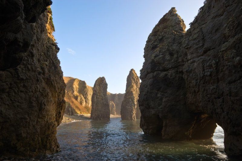 Вечер в бухте Золотой фото превью