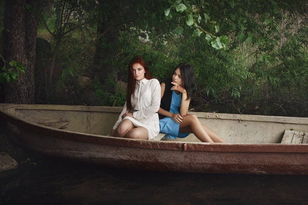 dress,forest,girl,ivankopchenov,natural light,outdoor,portrait,tree,иванкопченов,лес,портрет,портрет девушки,деревья,лодка,вода,лето,озеро, Иван Копченов