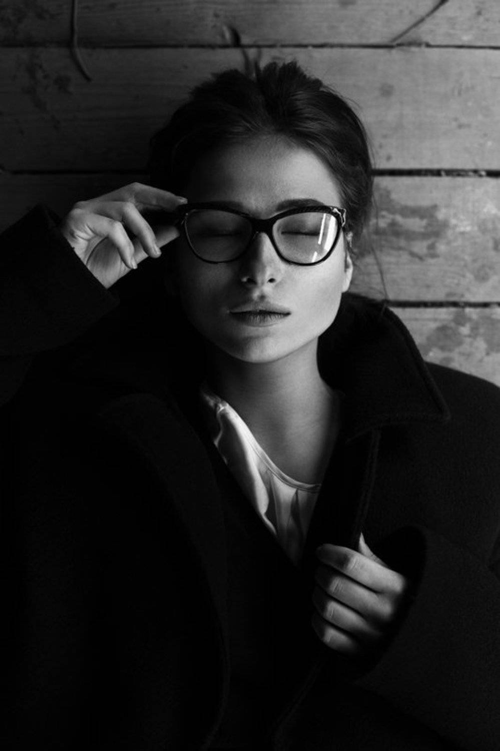 beautiful, bw, girl, portrait, Виктор Корнеев