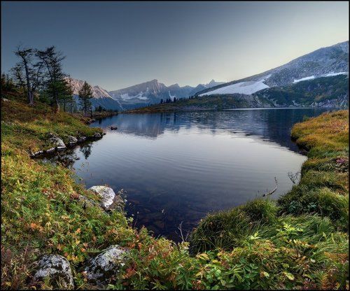 Вечер у Круглого озера