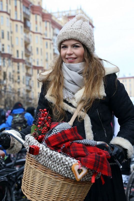 Зимний велопробег фото превью