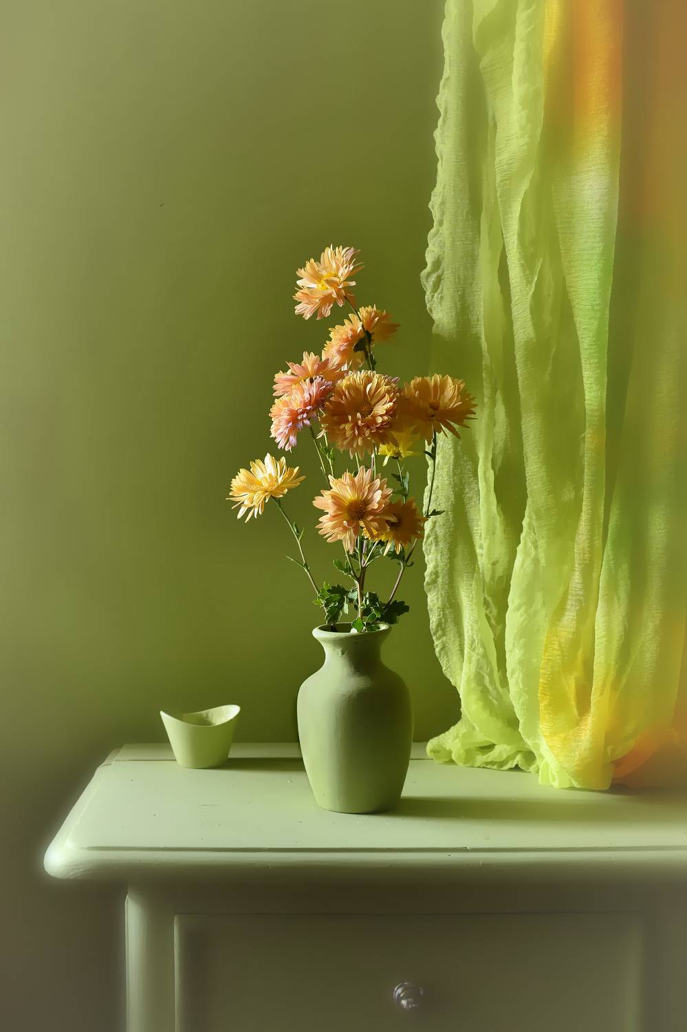 букет,хризантема,интерьер,осень, Инаида